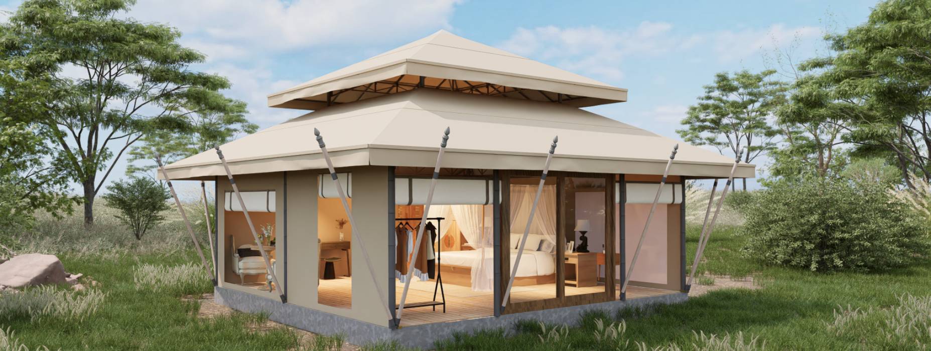 柏乡县户外野奢帐篷